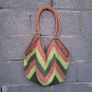 Handles for handmade bag, crochet bag handle. Pu Leather Bag Straps 2pcs Image 5