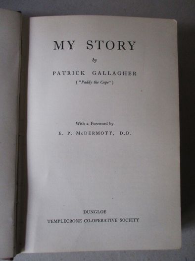 Paddy The Cope Gallagher, My Story