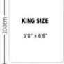 King size bed Image 4