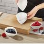 Six Dessert bowls - White. Brand new Image 5