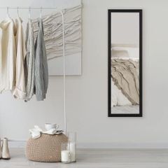 Wooden Full Length Wall Mounted Mirror