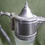 Vintage Glass and Silverplate Carafe/Claret Jug/Raimond Made in Italy Image 3