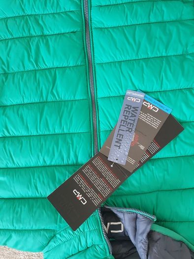 CMP Women's Green Padded Jacket - Size L