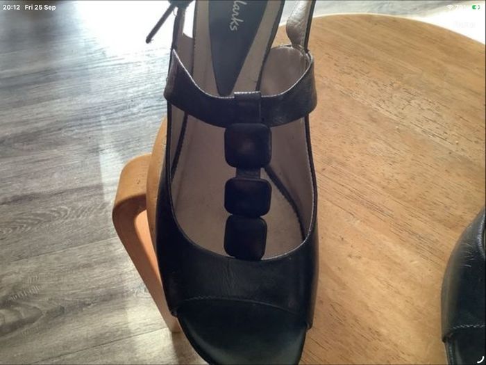 Clarks Sandals leather size 7