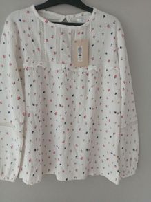 girls top by Leigh tucker aged 10-11 new