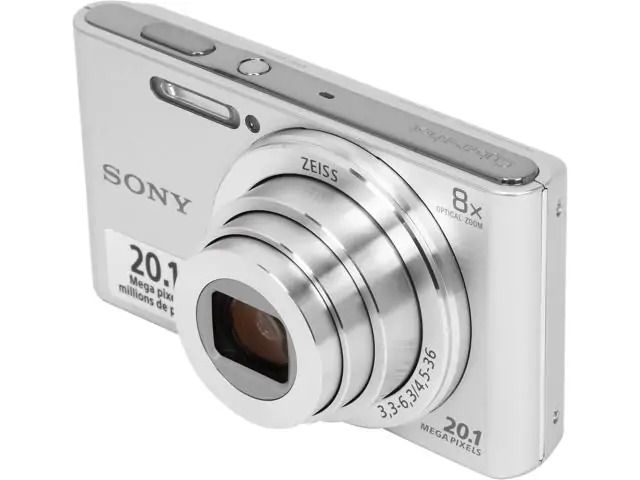 Sony Cyber-shot DSC-W830 Silver 20.1MP 8x Zoom Digital Camera