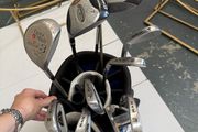 set golf clubs