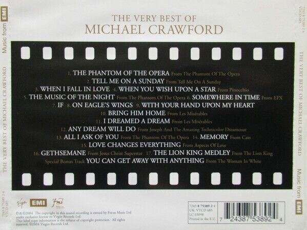 Michael Crawford - The Very Best Of [CD]