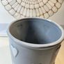 Ceramic Plant Pot with white Hearts Image 5