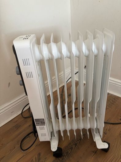 Silver Crest Oil Filled Radiator
