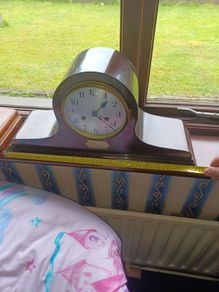 Antique mantel piece clocks x 2