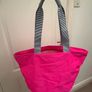 lulu guinness nylon shopper tote bag hot pink Image 4