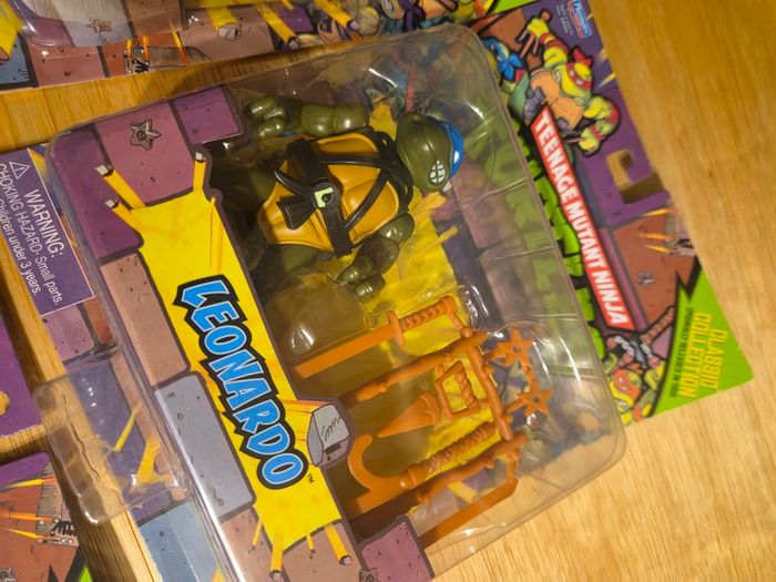 TMNT Ninja Turtles Classic Collection 2013 Complete Set of 4 Sealed Playmates