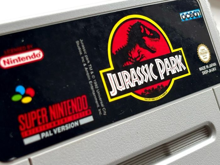 Jurassic Park for Nintendo SNES - Cart