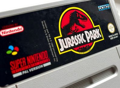 Jurassic Park for Nintendo SNES - Cart
