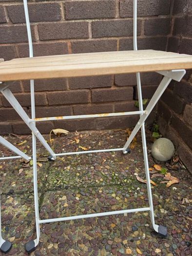 Outside table and chairs