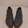 Grey Suede Ankle Boots Image 2