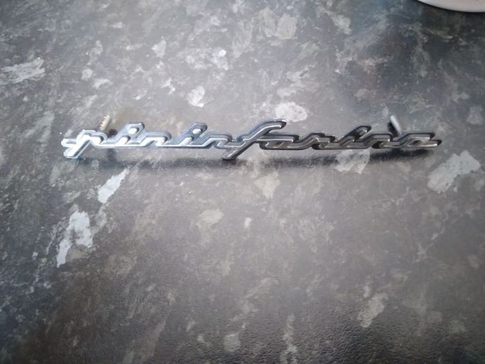 Pininfarina Badge