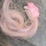 Vintage Rabbit Lady Lovely Locks Pixietails Pink Bunny Pink Hair Pixie Tail Clip Image 4