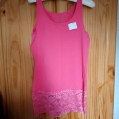 Pink top with lace