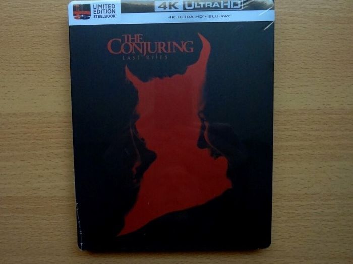 The Conjuring-Last Rites 4K UHD & Blu Ray Steelbook (Sealed)