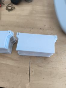 Vertical blind bottom weights