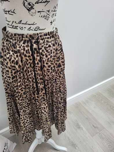 animal print skirt reduced