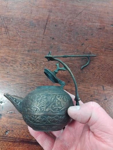 Vintage Ottoman oil lamp