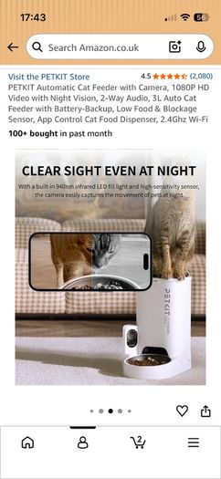 PETKIT Yumcare Solo Automatic Cat Feeder