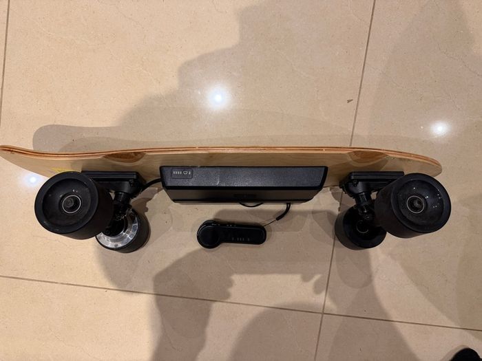 Electric skateboard with remote