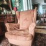 Armchair with footstool and free covers Image 6