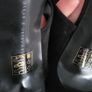 CHARLES & KEITH black suede wide strap high heels Sz 39 ( Fit 6-6.5 UK) - Rrp 153 (New) Image 10