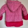 Agatha Ruiz de la Prada Girls Red Heart Print Coat Jacket. Size 6 Image 3