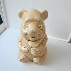 Vintage Disney Winnie the Pooh ceramic honey pot cookie jar 1988