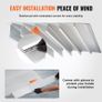 Door Threshold Ramp, 2" Rise, 800 lbs Load Capacity, Door Ramp for Wheelchairs, Aluminum Threshold Ramp for Doorways, Adjustable Modular Threshold Ramp for Wheelchairs, Scooters, Power Chairs Image 3