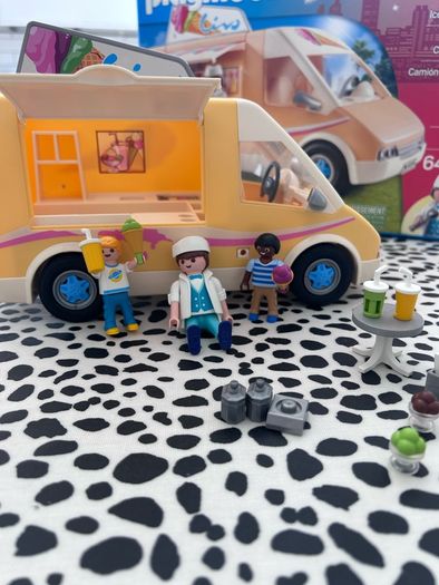 playmobil city life ice cream van