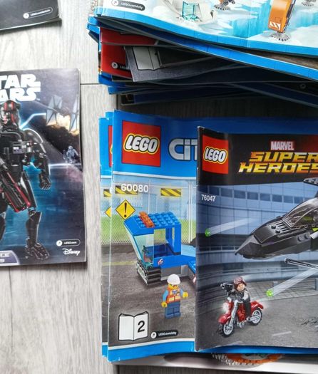 lego instructions books