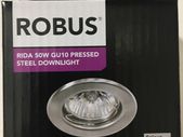 Brushed Chrome Down light c/w with LED Bulb
