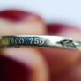 Tiffany & Co. Crescent Moon Necklace 17" 18k White Gold 750 Spain - 2,8g Image 9