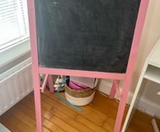kids blackboard and whiteboard