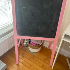 kids blackboard and whiteboard