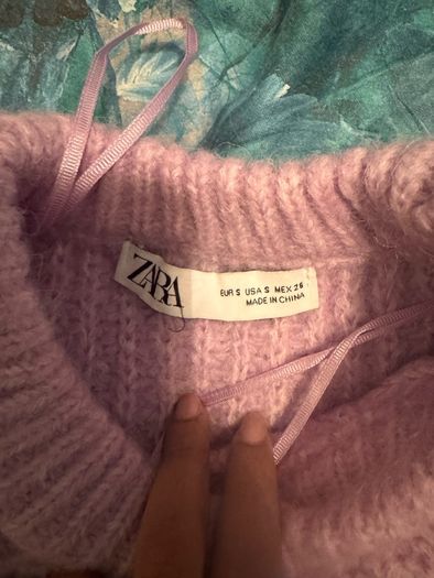 zara sweater