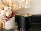 Kaffe Glass & Stainless Steel Coffee Storage Container - Round 12oz