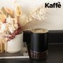 Kaffe Glass & Stainless Steel Coffee Storage Container - Round 12oz Image 2