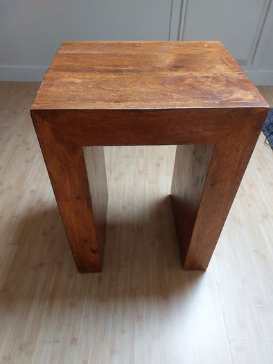 Pair of wooden side tables