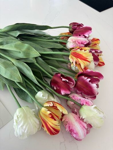 The Irish Country Home faux tulips
