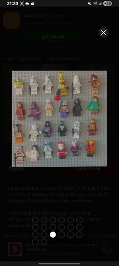 Lego 23kg for 200e / selling figures separately 120 for 300e