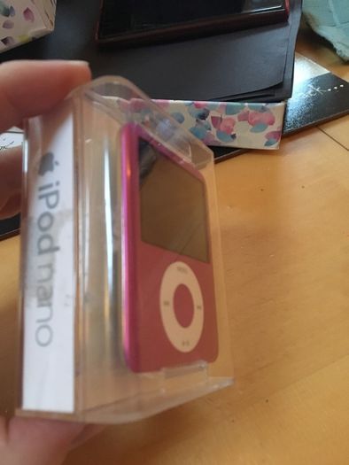 In box sealed brand new pink iPod nano 8GB collectors item