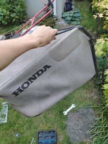 Honda izzy grass bag