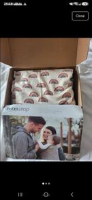 Boba Serenity Wrap, Rainbows print